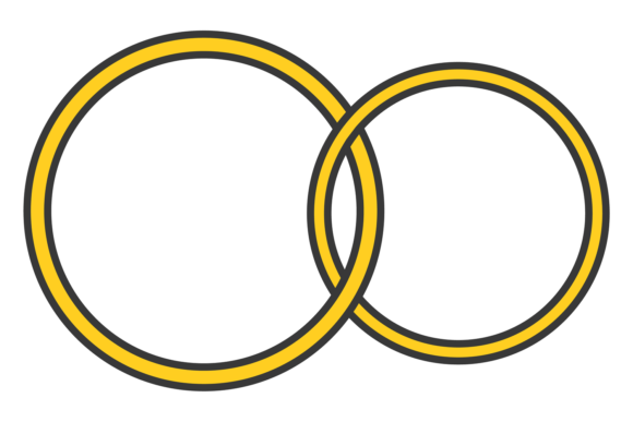 Golden Rings Together: A Marriage Symbol Worth Stitching